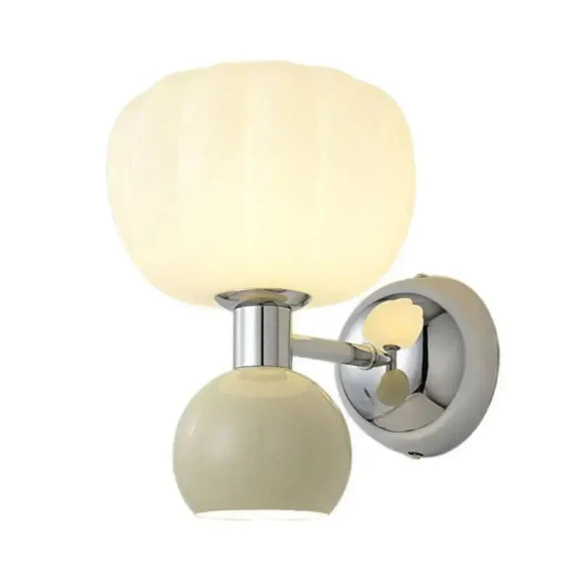 Wall Lamp with Spherical Shade – Modern Simplicity