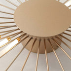 Modern LED Ceiling Chandelier - Minimalist Design Inspired by Sun Rays