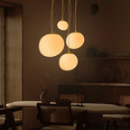 Boden White Pebble Pendant Light