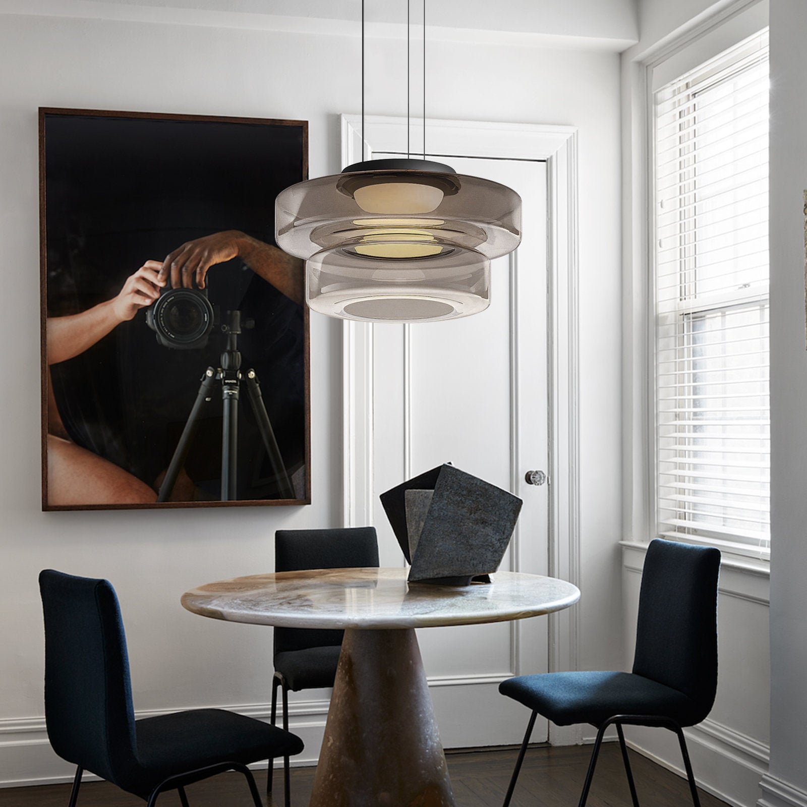 Jojo Multi-Level Glass Suspension