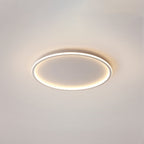 Quasso Modern Round Ceiling Light White/Black. Living Room
