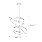 Unorara Floating Metal Pendant Lamp Nordic Premium