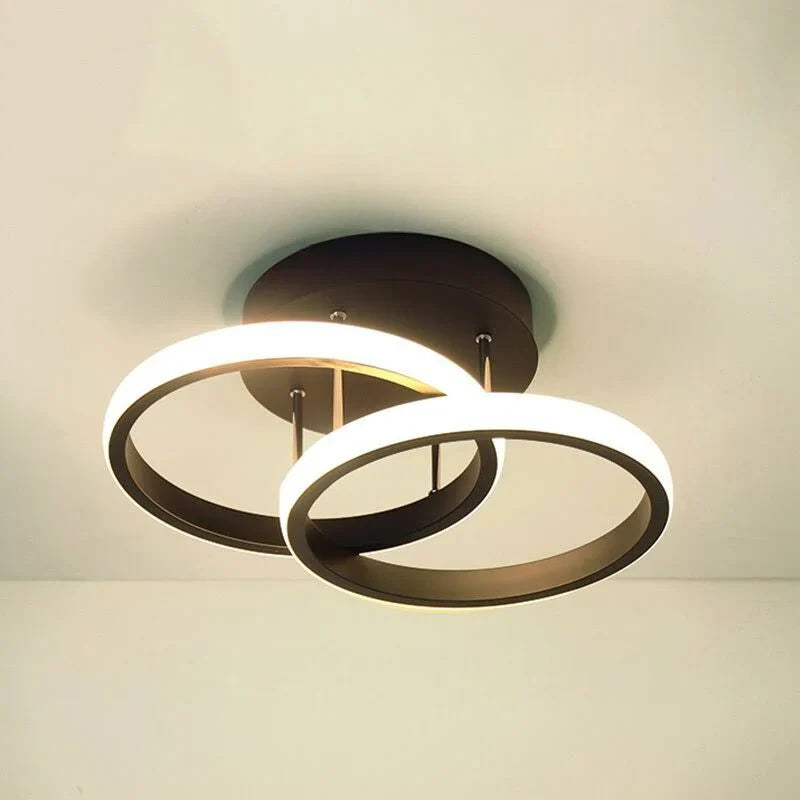 Modern LED Ceiling Lamp Chandelier – Geometric Fixture in Modern Style