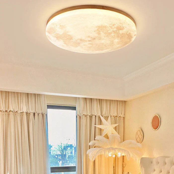 LED Moon Ceiling Lamp