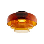 Asbille Multi-Layer Disc Glass Ceiling Light