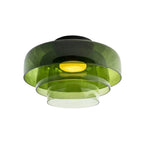 Asbille Multi-Layer Disc Glass Ceiling Light