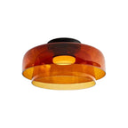 Asbille Multi-Layer Disc Glass Ceiling Light