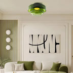 Asbille Multi-Layer Disc Glass Ceiling Light