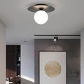 Alura - Golden LED Ceiling Light with Timeless Globe Design
