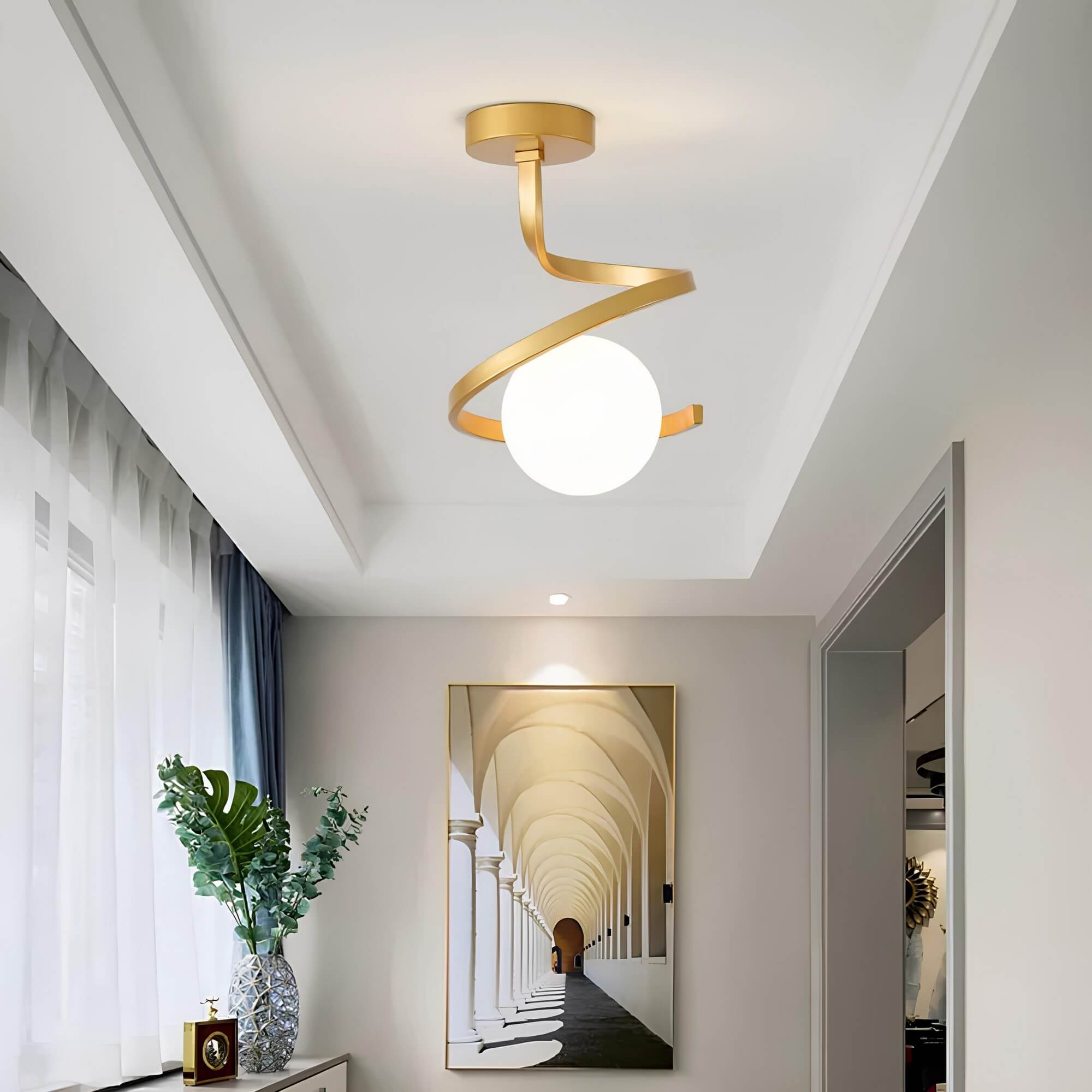 Tavon - Luxe LED Ceiling Lamp