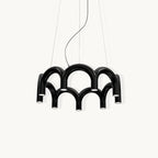 M Shaped Circle Chandelier