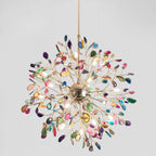 Modern Agate Chandelier