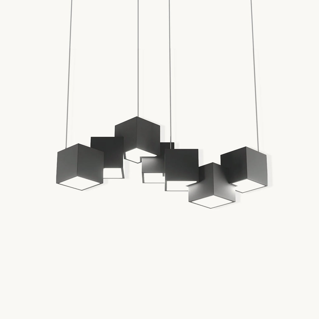 Mobile Rubik's Cube Chandelier