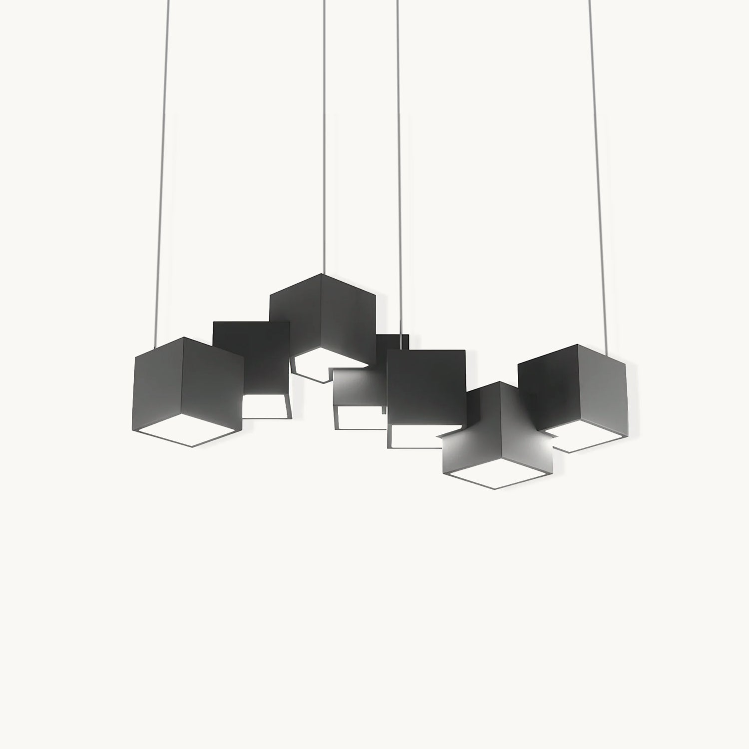 Mobile Rubik's Cube Chandelier