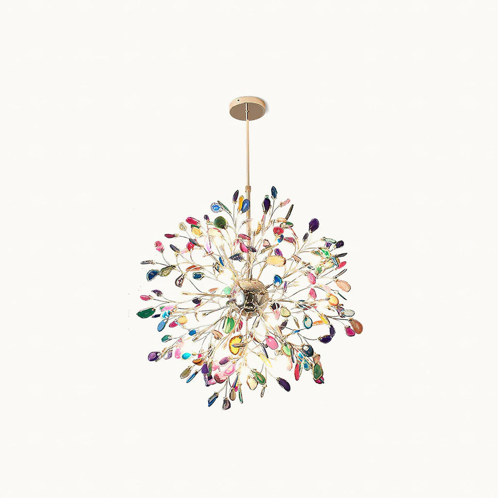 Modern Agate Chandelier