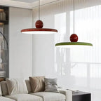 Designer LED pendant lamp inspired by Bauhaus style