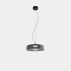Modern Glass Pendant Lamp with Layered Shade – Design Inspired by Retro Style