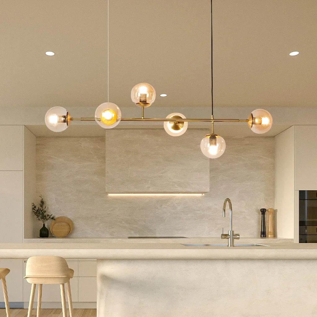 Kenzo Glass Orb Pendant Light