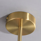 Retro glamour pendant lamp with spherical shades