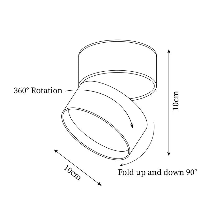 Modern Adjustable LED Ceiling Lamp