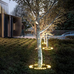 LED Tree Lighting – Round 360° Ground Lamp for Garden, Driveway, and Landscape