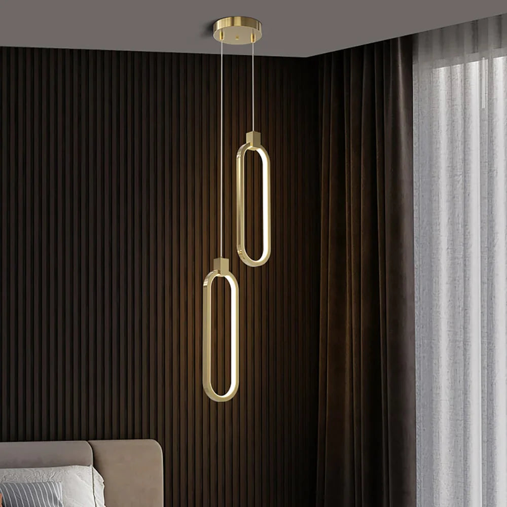 Modern LED Pendant Lamp in Geometric Style