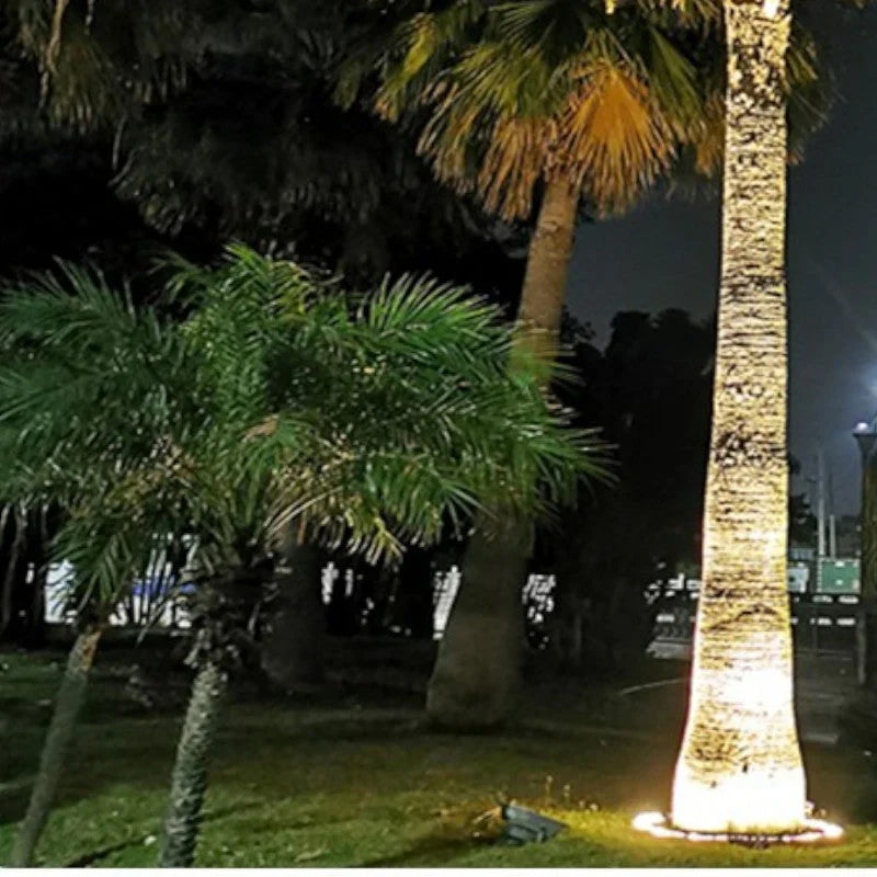 LED Tree Lighting – Round 360° Ground Lamp for Garden, Driveway, and Landscape