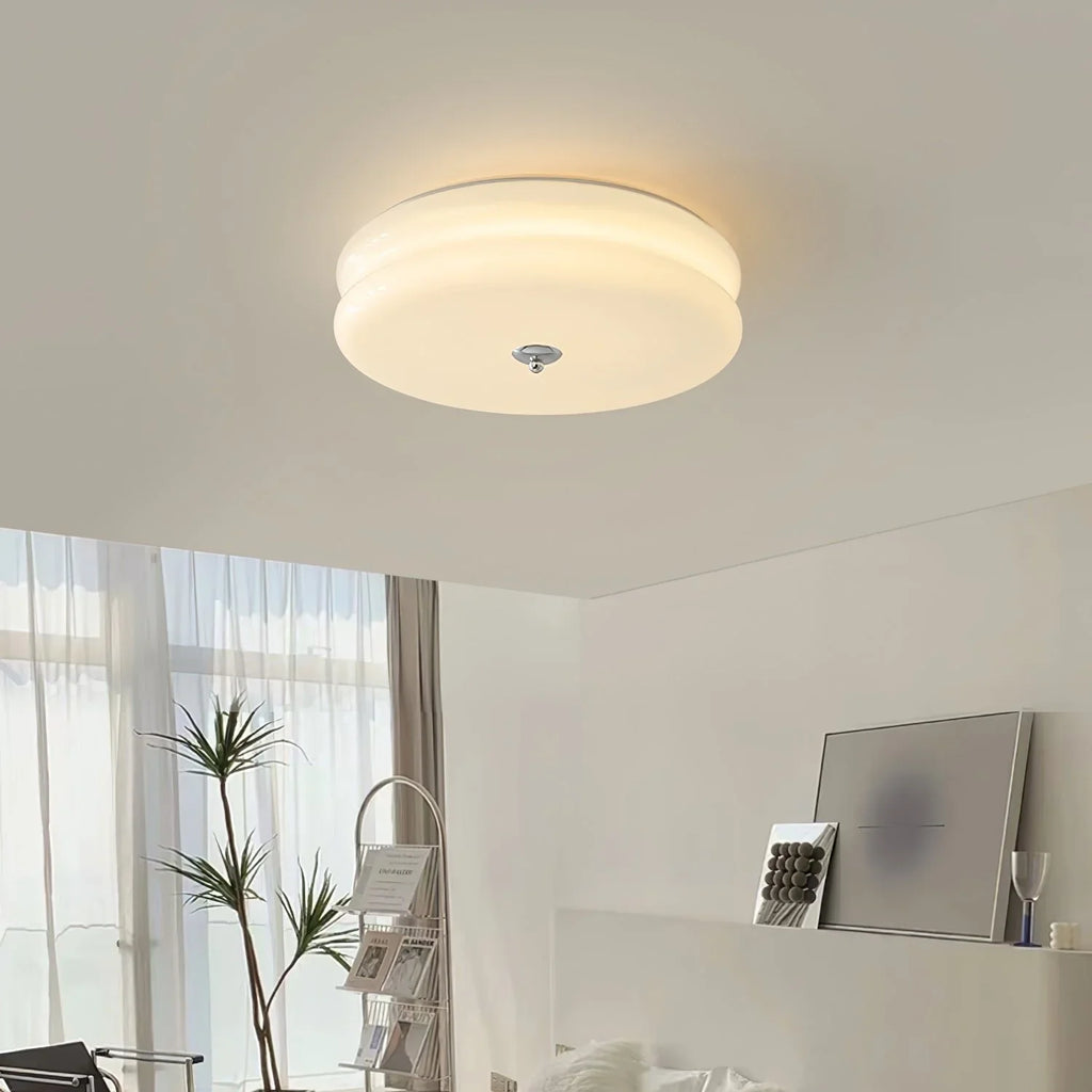Modern Ceiling Lamp - Round LED Fixture for Bedroom, Living Room, and Hallway