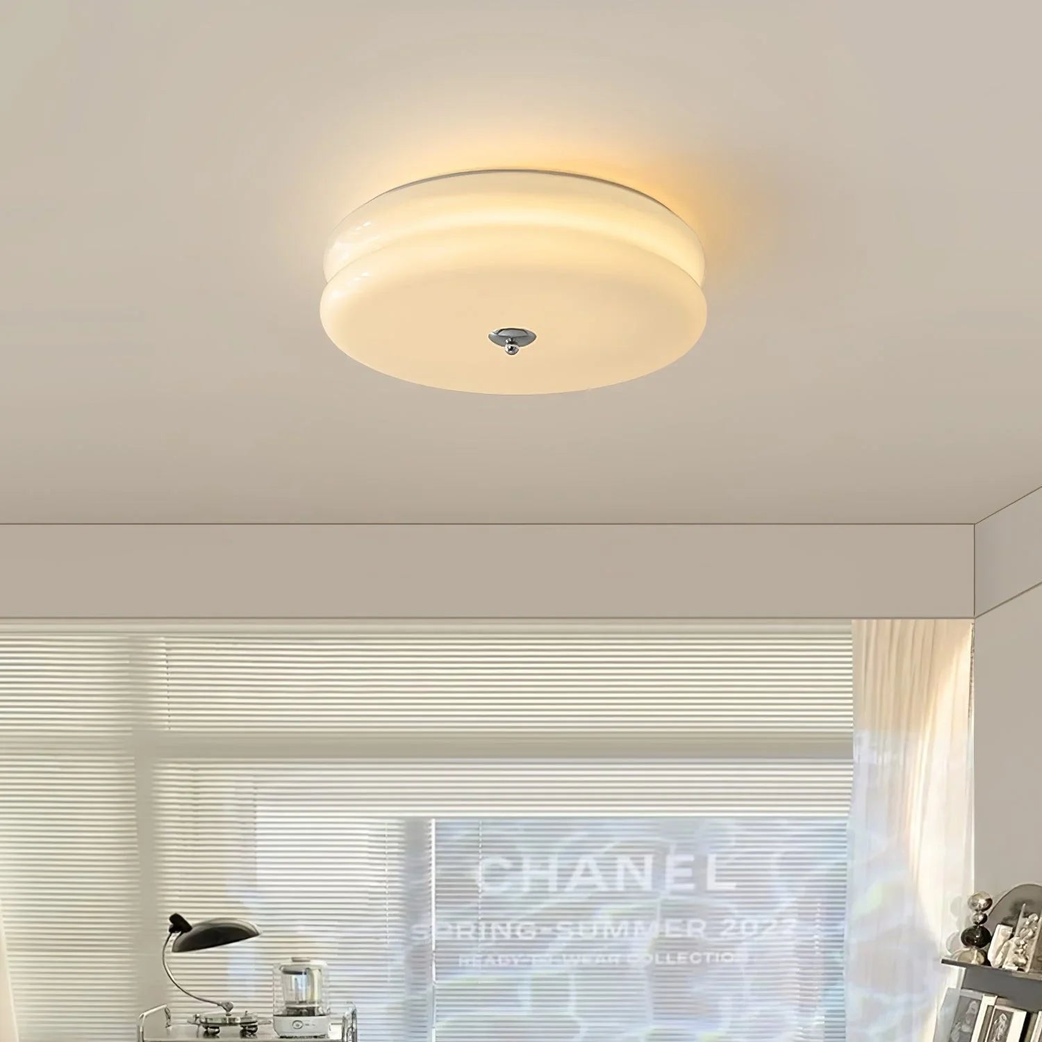 Modern Ceiling Lamp - Round LED Fixture for Bedroom, Living Room, and Hallway