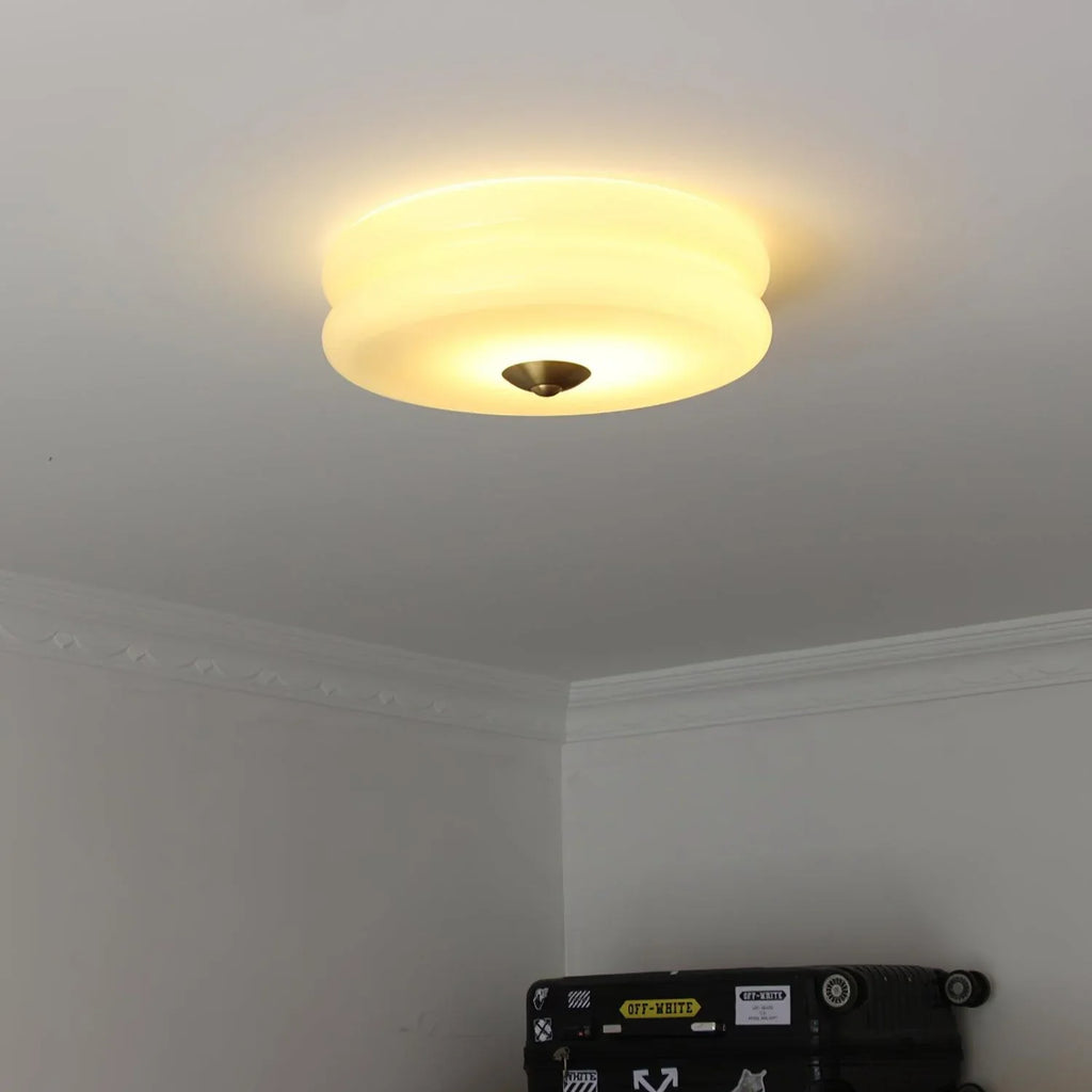 Modern Ceiling Lamp - Round LED Fixture for Bedroom, Living Room, and Hallway