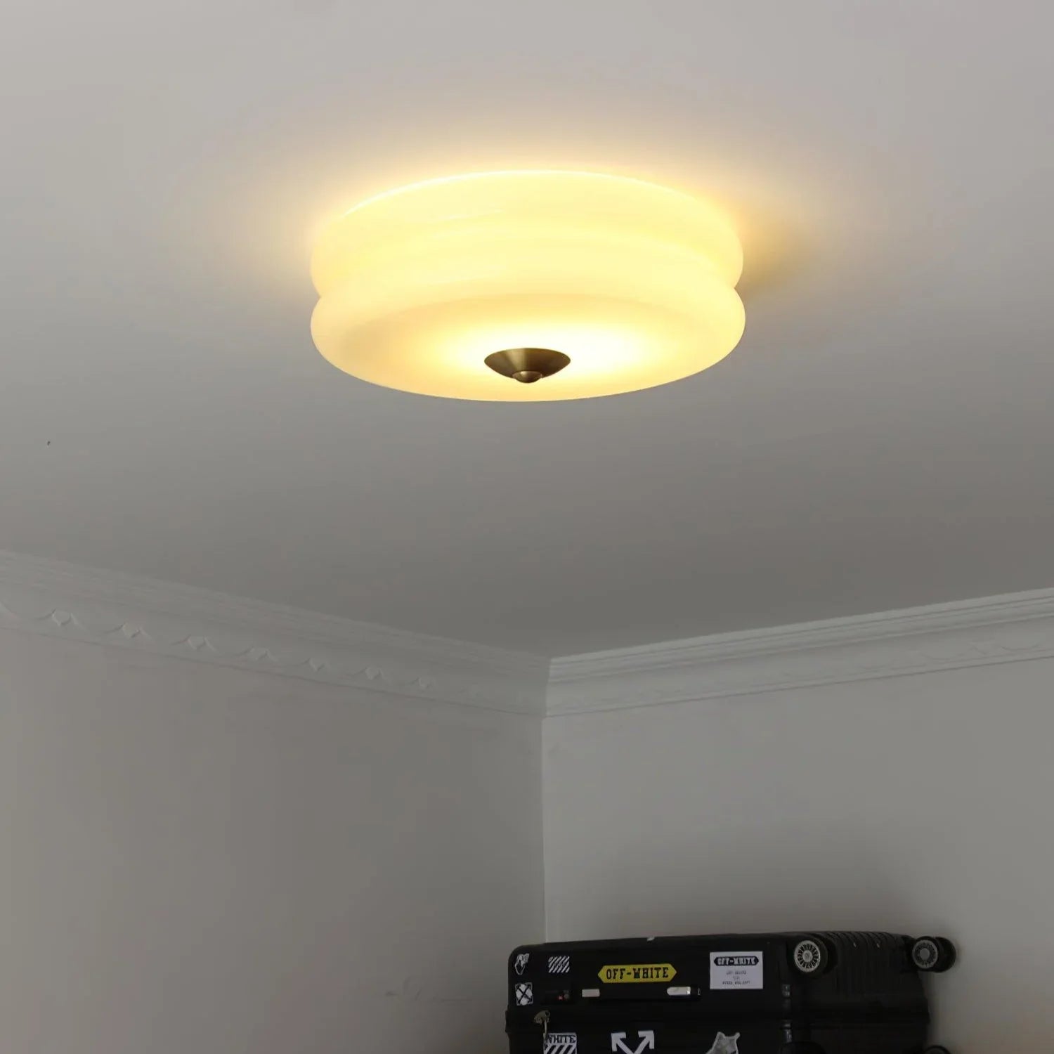 Modern Ceiling Lamp - Round LED Fixture for Bedroom, Living Room, and Hallway