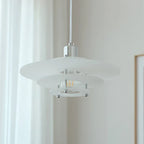 Modern Layered Hanging Acrylic Vintage Lamp