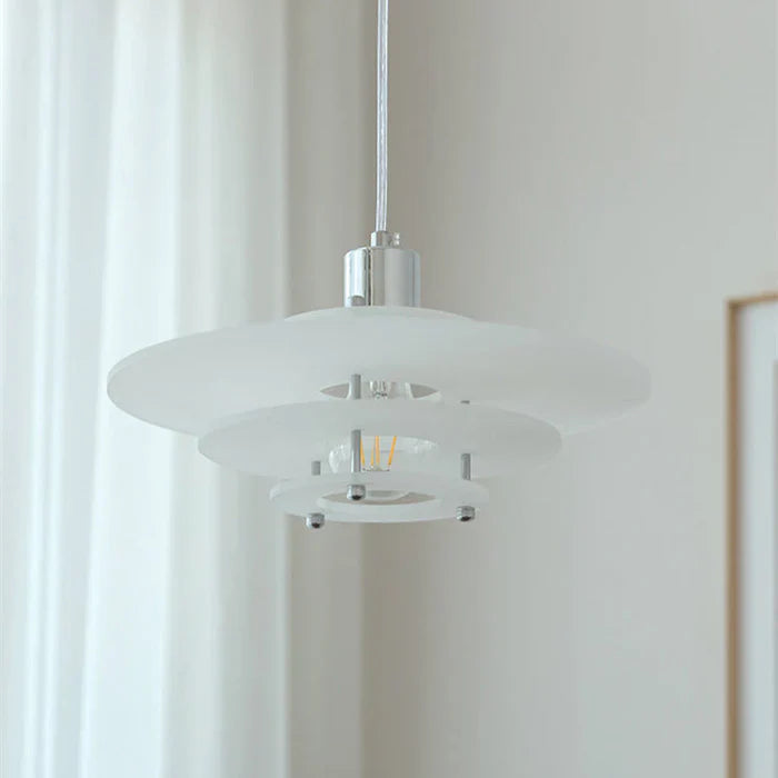 Modern Layered Hanging Acrylic Vintage Lamp