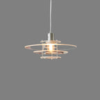 Modern Layered Hanging Acrylic Vintage Lamp