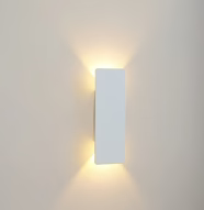 Modern Outdoor Wall Lamp – LED Up/Down Sconce, Waterproof, Vertical Design