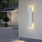 Modern Outdoor Wall Lamp – LED Up/Down Sconce, Waterproof, Vertical Design