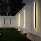 Modern Long LED Wall Sconce – Designer Wall Lighting for Indoor and Outdoor Use