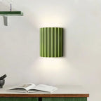 Rhea Resin Ribbed Wall Sconce