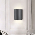 Rhea Resin Ribbed Wall Sconce
