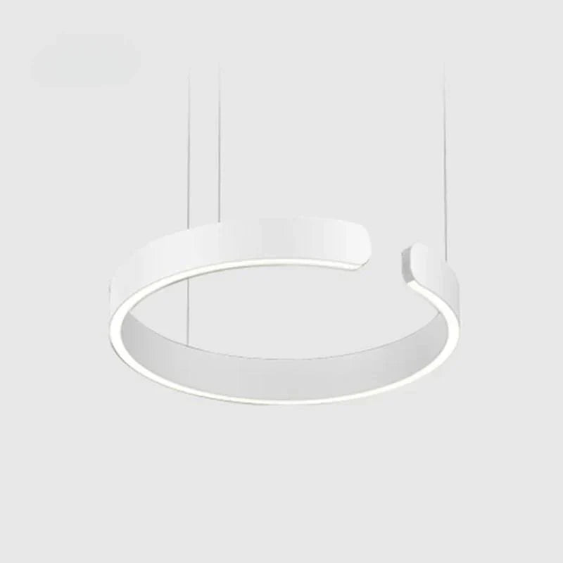 Modern LED Ring Chandelier – Elegant Round Ceiling Lamp
