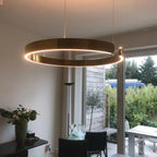 Modern LED Ring Chandelier – Elegant Round Ceiling Lamp
