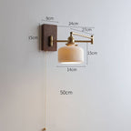 Wall Sconce with Adjustable Arm – Retro Style