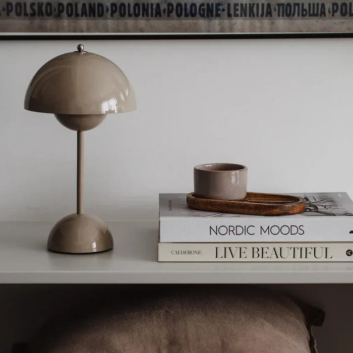 Wireless Table Lamp with Minimalist Design