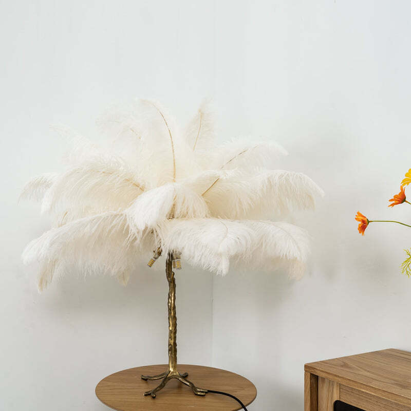 O'Moore Modern Multi-Colored LED Floor Lamp Feather Dining Room/Living Room