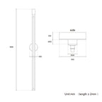 Morris Rotatable Movable Ceiling Rail for Pendant Light