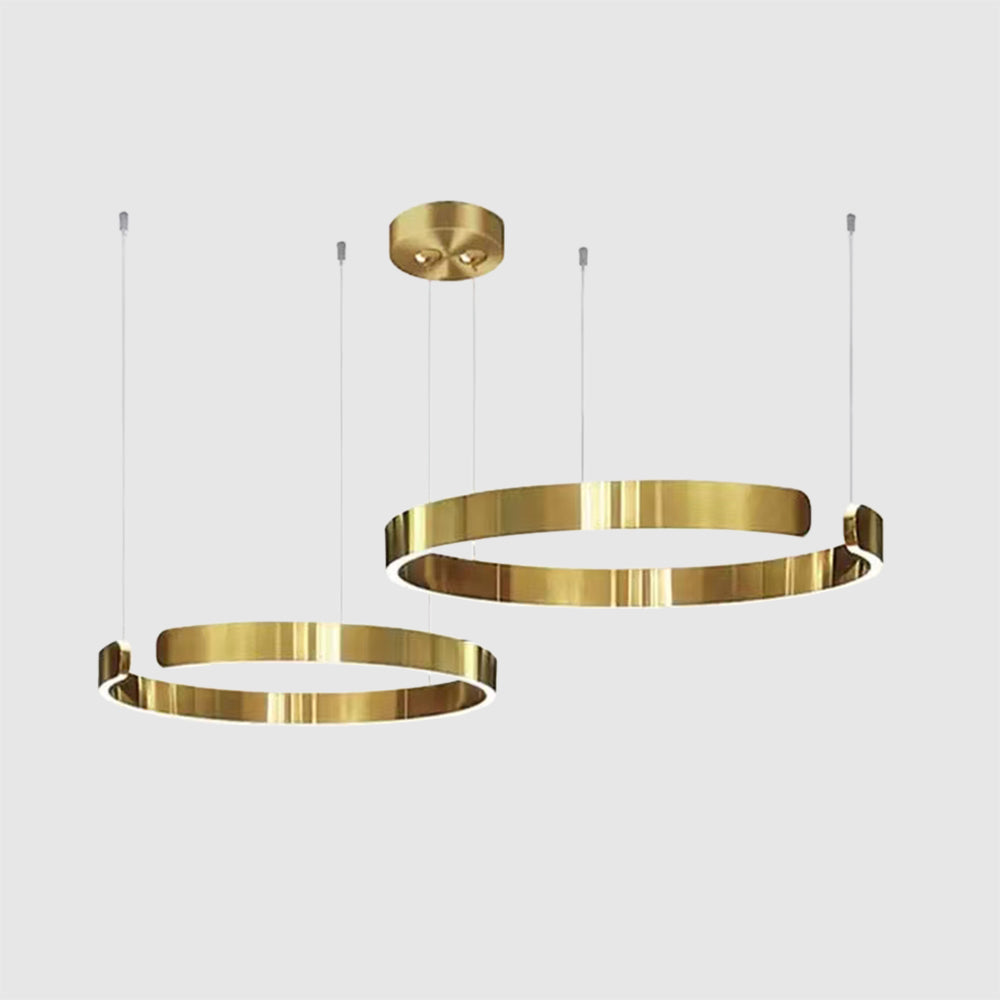 Urel Pendant Light Black/Gold Rose Living Room/Bedroom