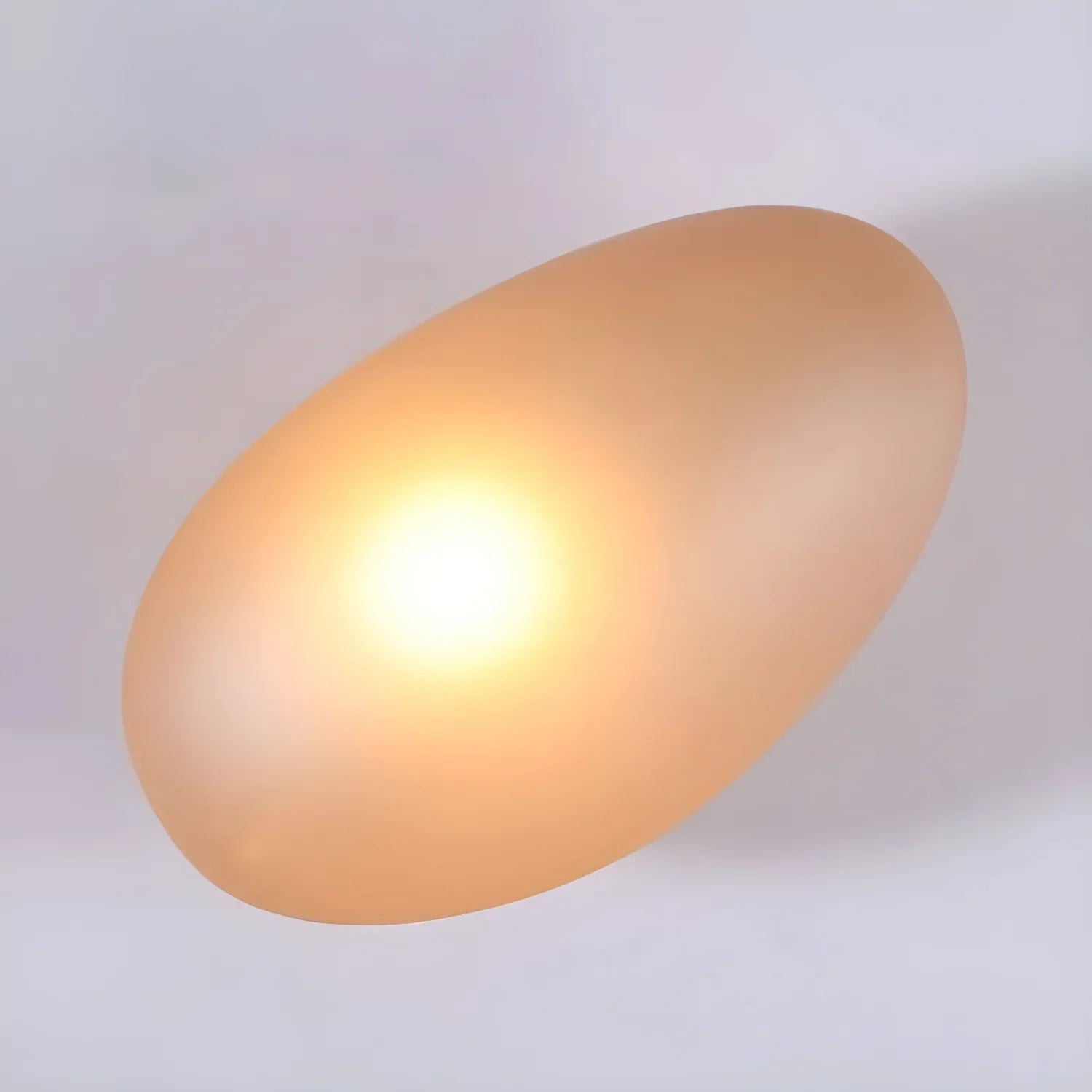 Baldur Colored Pebble Glass Wall Lamp