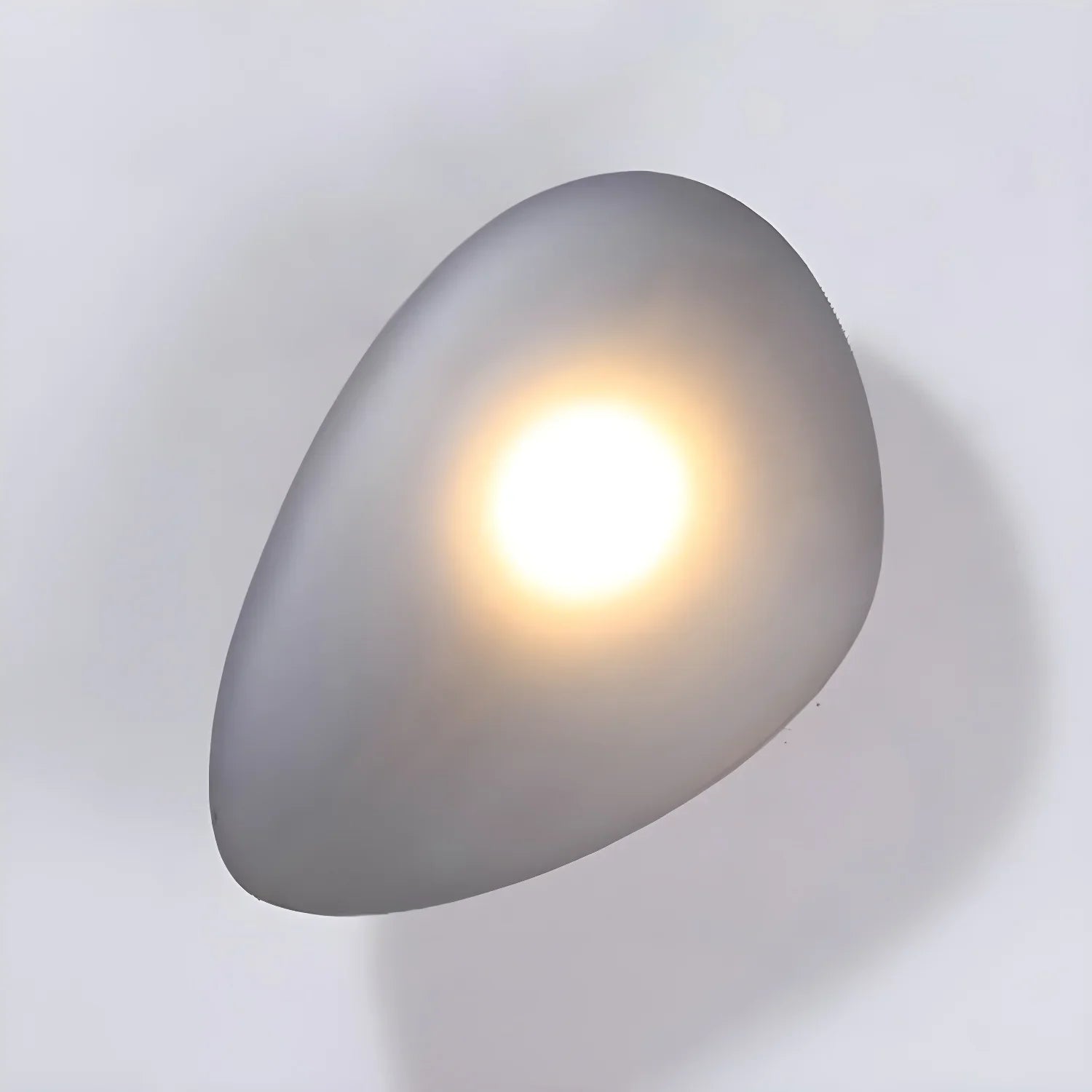 Baldur Colored Pebble Glass Wall Lamp