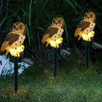 Solar-Powered Owl Garden Lamp - OwlGlow