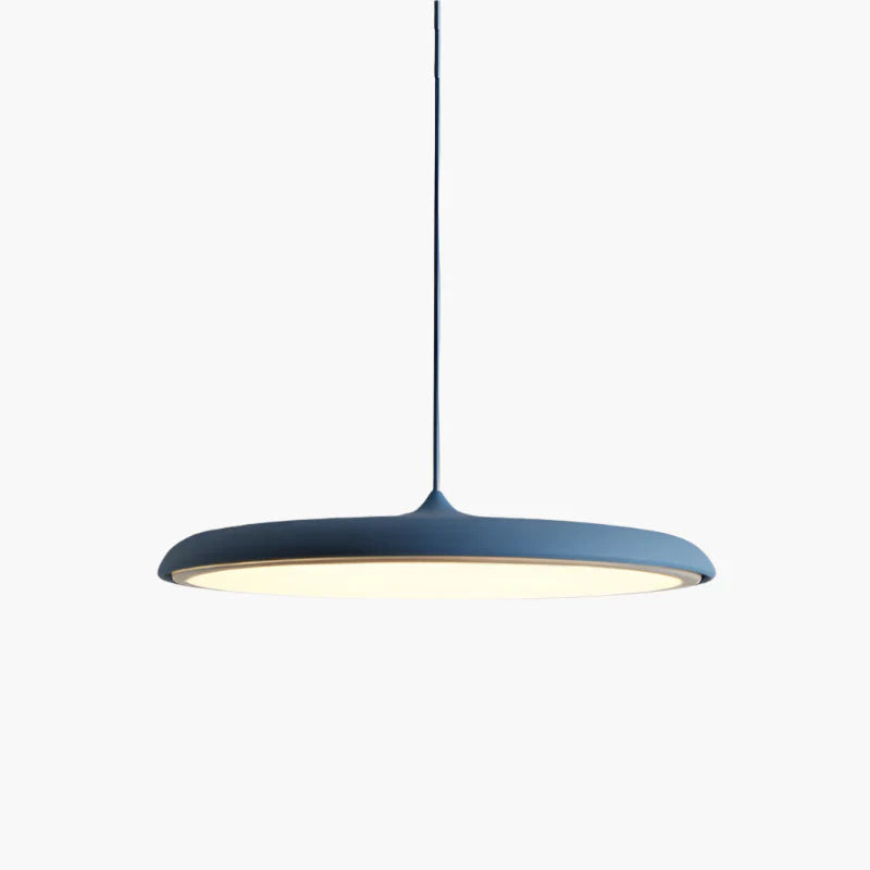 Modern LED Pendant Lamp – Ultra-Thin Shade, Designer Ceiling Lighting for Living Room or Dining Room